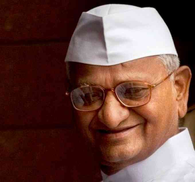 Anna Hazare Pic