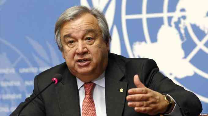 Antonio Guterres Images