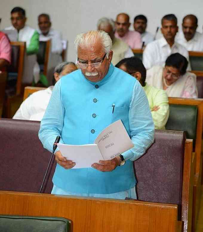 Manohar Lal Khattar Pic