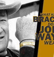 What kind of bracelet did John Wayne wear