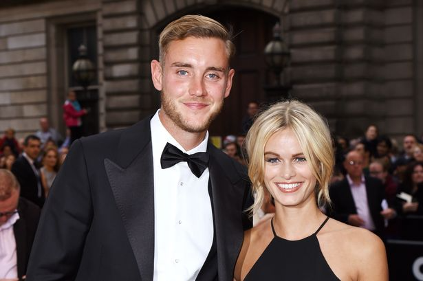 Stuart Broad and Bealey Mitchell