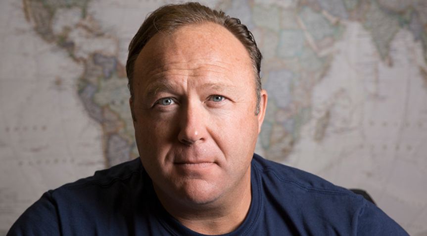 Alex Jones weight