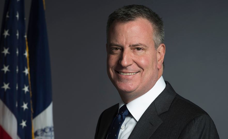 Bill De Blasio weight