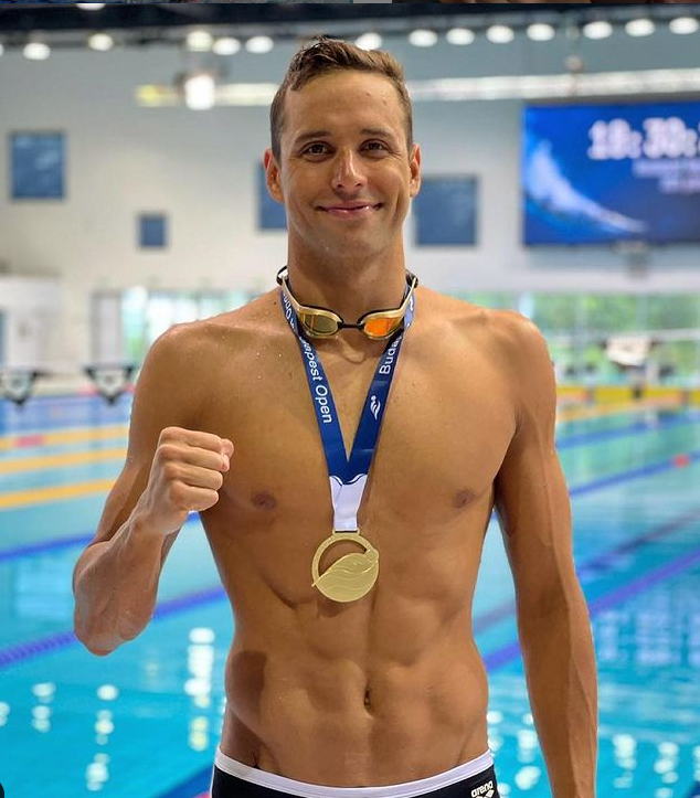 Chad Guy Bertrand le Clos weight