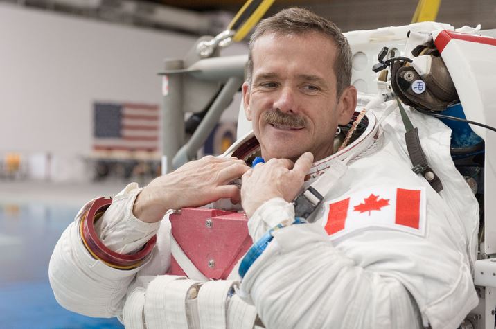 Chris Hadfield weight