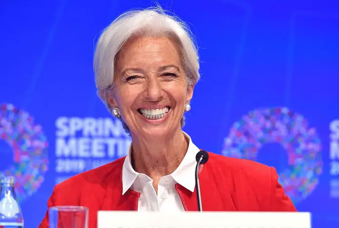 Christine Lagarde weight