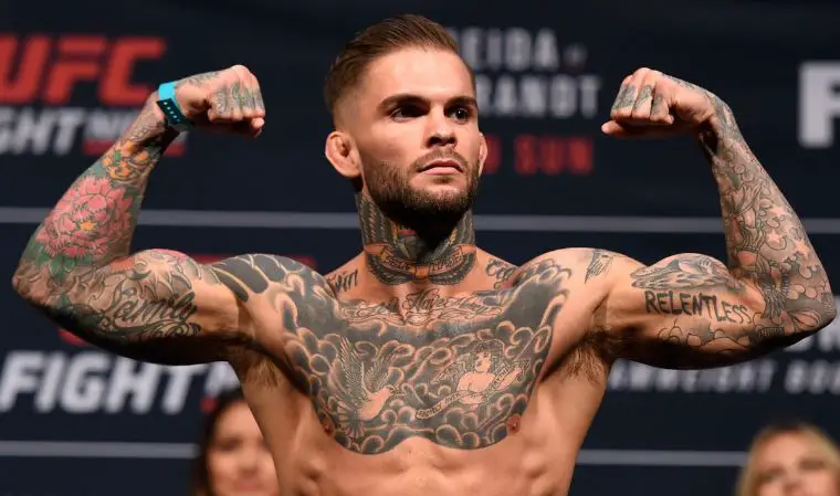 Cody Garbrandt weight