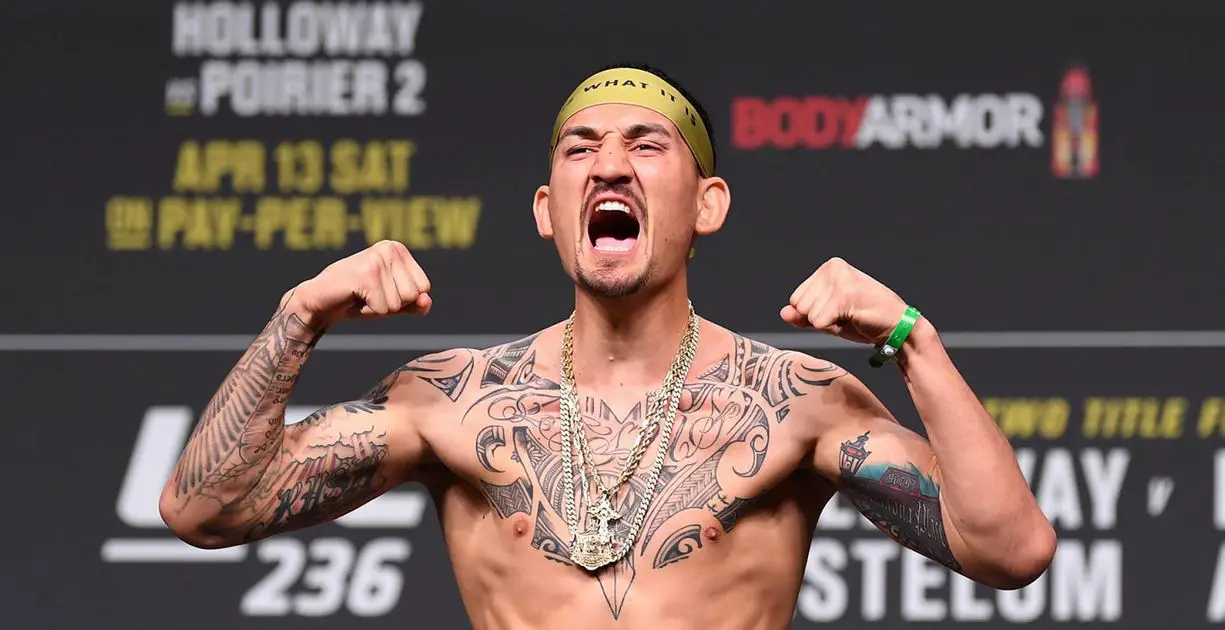 Max Holloway weight