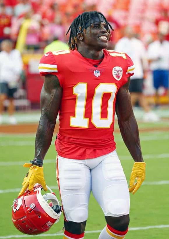 Tyreek Hill weight