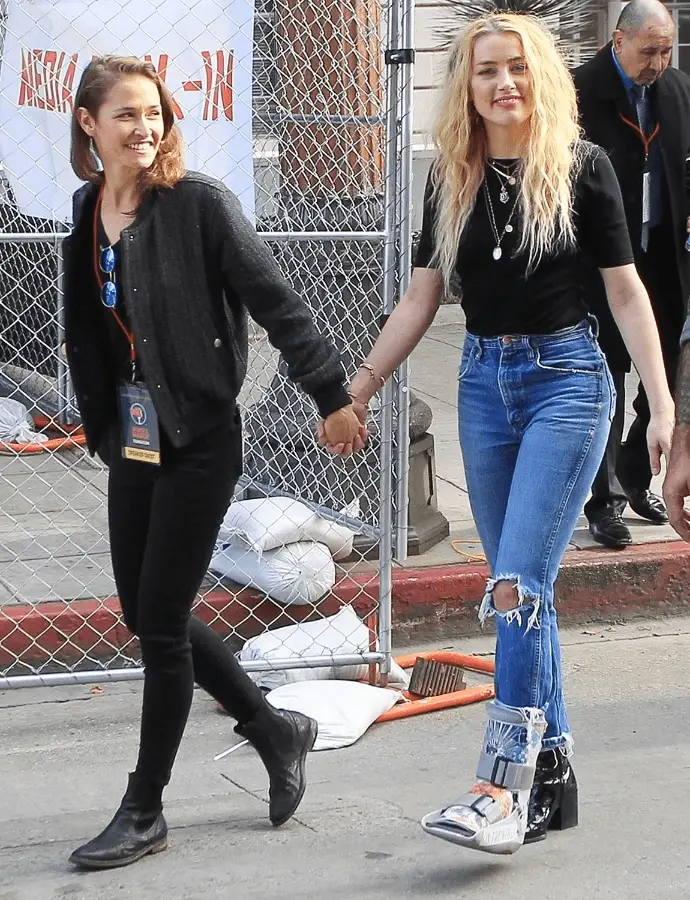 bianca butti with Amber Heard