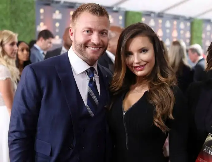 Sean Mcvay with Veronika